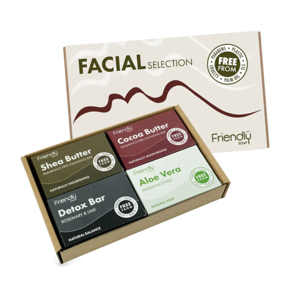 Facial Selection - 4 natural cleansing bars